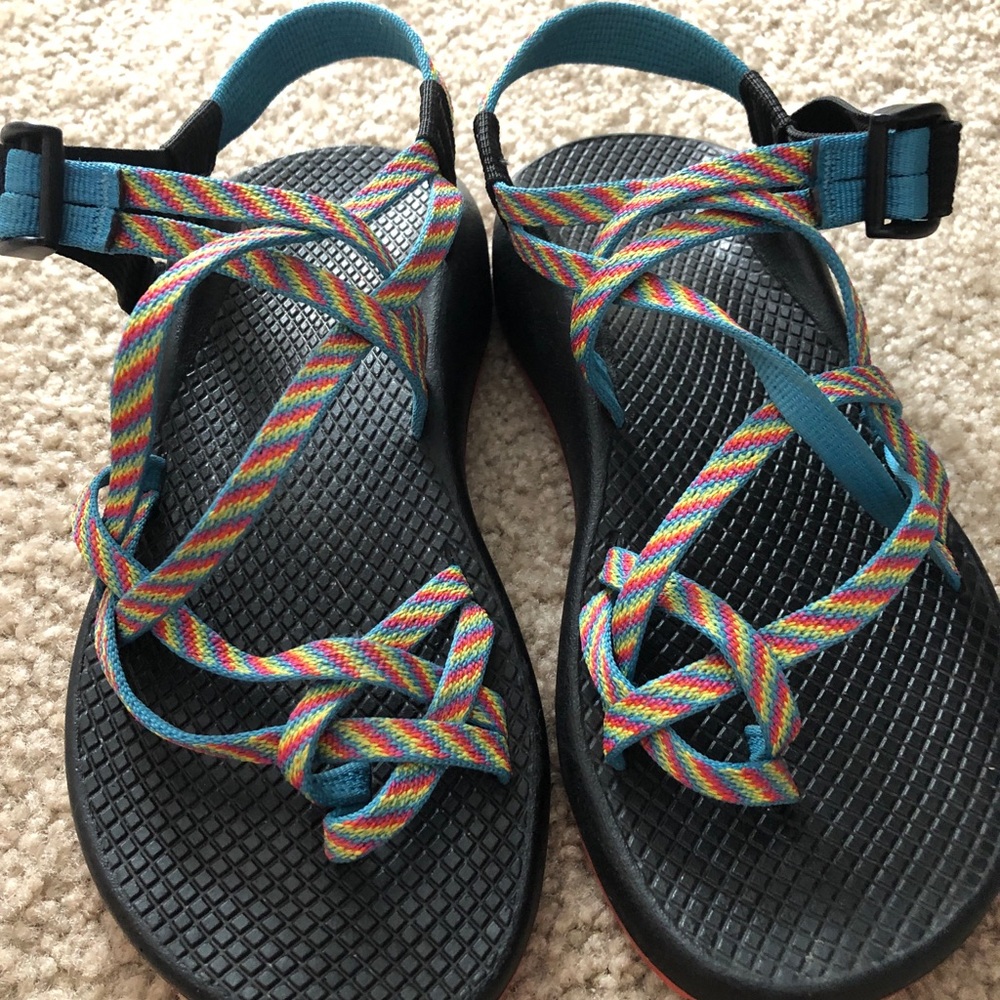 Rainbow chacos
